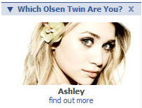 What Olsen Twin Are You Profile Box