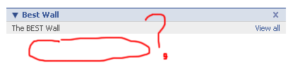 Best Wall Facebook Application Screenshot