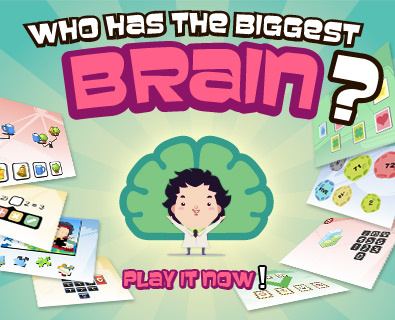 Who Has The Biggest Brain? Facebook Application