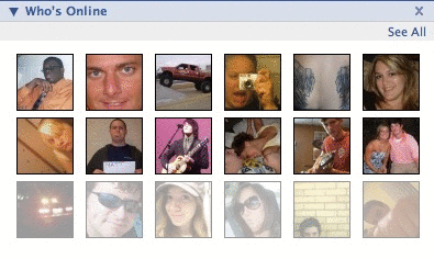 Who’s Online Facebook Application